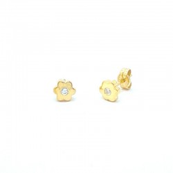 Small flower earrings with...