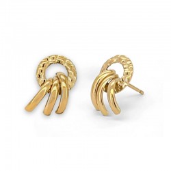 Pendientes estampados de...