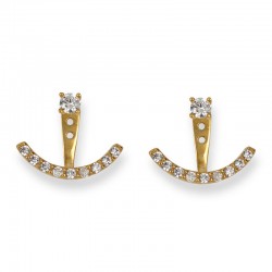 Jackets bow earrings with...