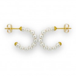 Aros Perlas Shell de 3 mm