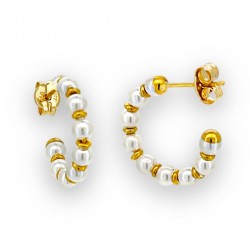 Aros Perlas Shell de 3 mm...