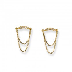 Chain earrings