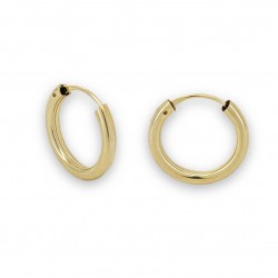 ROUND TUBE HOOP EARRINGS...