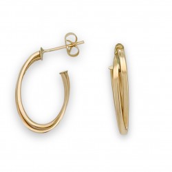 PENDIENTES ARO ENTRELAZADO...