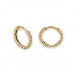 8mm Bead Huggies Earrings