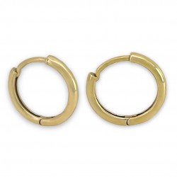 Plain Huggie Hoop Earrings,...