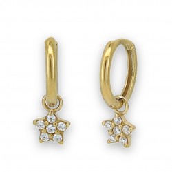 Star Charm Huggie Earrings...