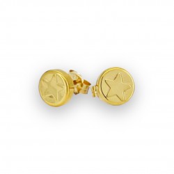 7mm  Star Stud Earrings for...