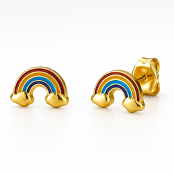 Aretes de Nube Arcoíris...