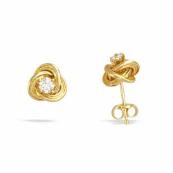 2.75mm zircon engraved knot...