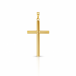 Cruz de Oro de Tubo Grande