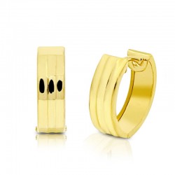 Pendientes aro huggie...