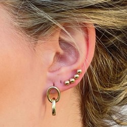 Climber balls earrings
