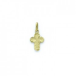 Geschnitztes kantiges Kreuz