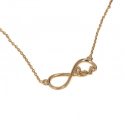 Infinity love necklace